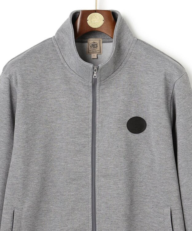 J.PRESS MEN オーバルワンポイント トラックジャケット グレー系
