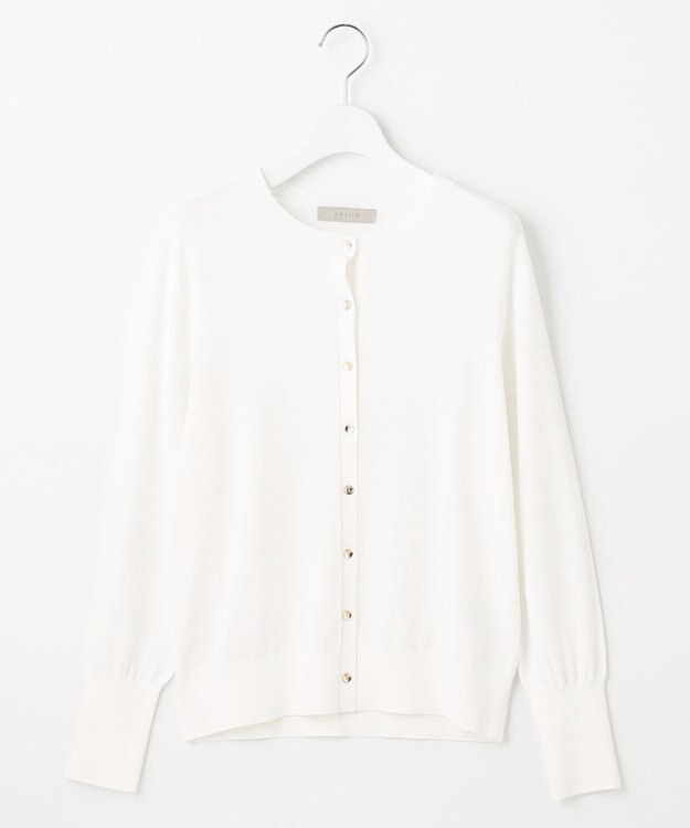 UNFILO 【抗菌防臭】スゴ機能 ニット カーディガン オフ