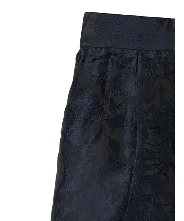 Green Parks Ｂ．ジャガードタックパンツ Black