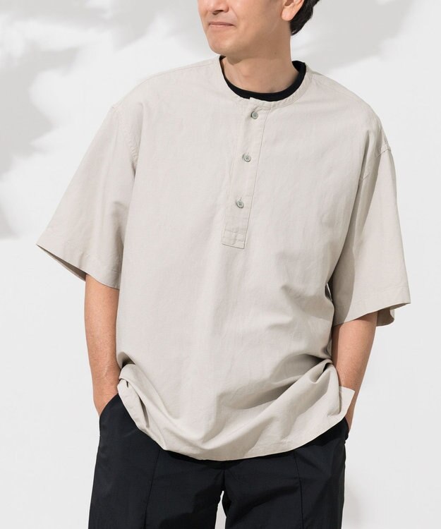 ONWARD Reuse Park メンズ商品【UNFILO MENS】ブラウス春夏 ベージュ