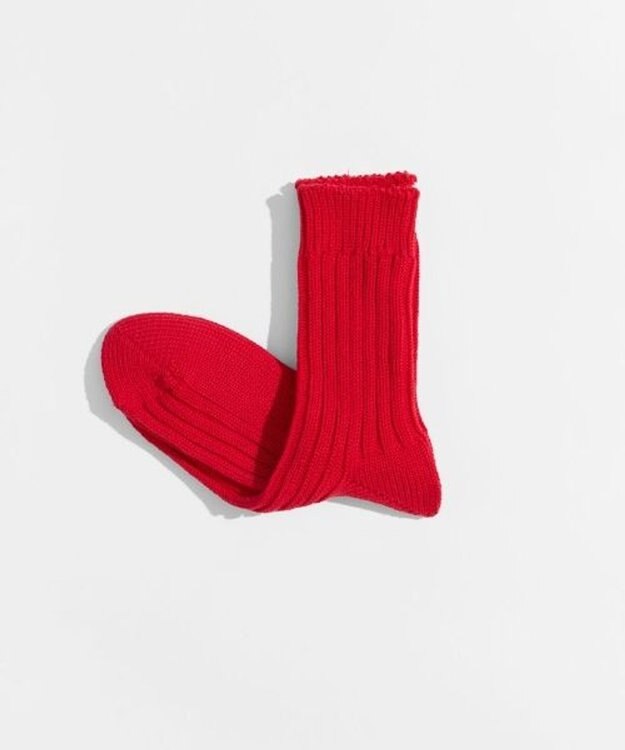 LENO NEW SOCKS [UNISEX] RED