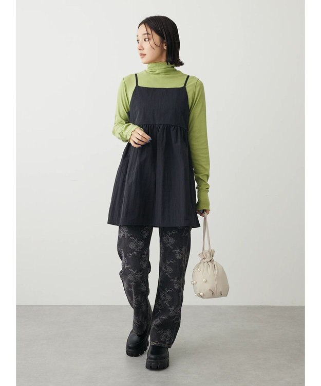 Green Parks キャミビスチェ Black