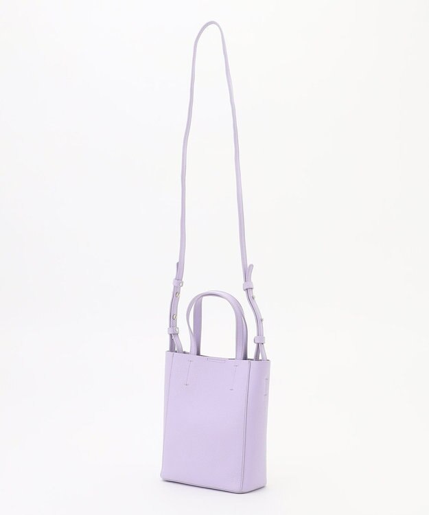 Y'SACCS Y’SACCS×SHIHO　SQUITTY (スクイッティ)レザーミニショルダーバッグ ラベンダー