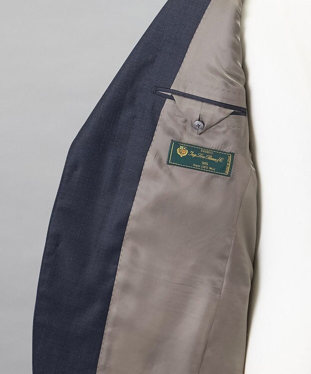 GOTAIRIKU 【Loro Piana Fabric】365 通年スーツ(ネイビー×格子) ネイビー系4