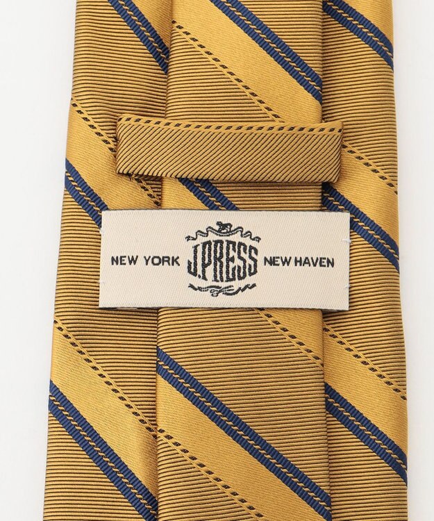 J.PRESS MEN 【STRUCTURE MIX COLLECTION】レジメンタル  ネクタイ イエロー系1