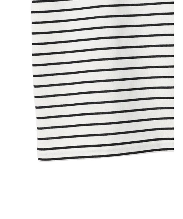 Green Parks ・ＲＡＹ　ＣＡＳＳＩＮ　フラワーサガラ刺繍Ｔシャツ Border