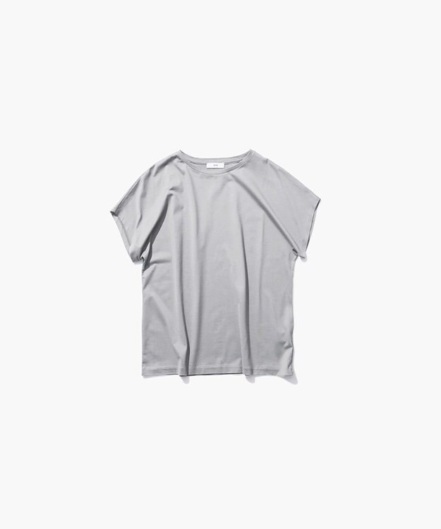 ATON SUVIN 60/2 | キャップスリーブTシャツ WARM WHITE