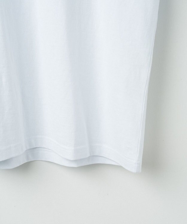 WEGO ヒゲサガラ刺繍Tシャツ ホワイト