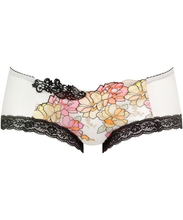 WACOAL ルジェ ショーツ ボーイレングス BCA442・BCA342とペア 透けにくい(フロント) はきこみ丈あさめ レディース PCA542 /ワコール アイボリー