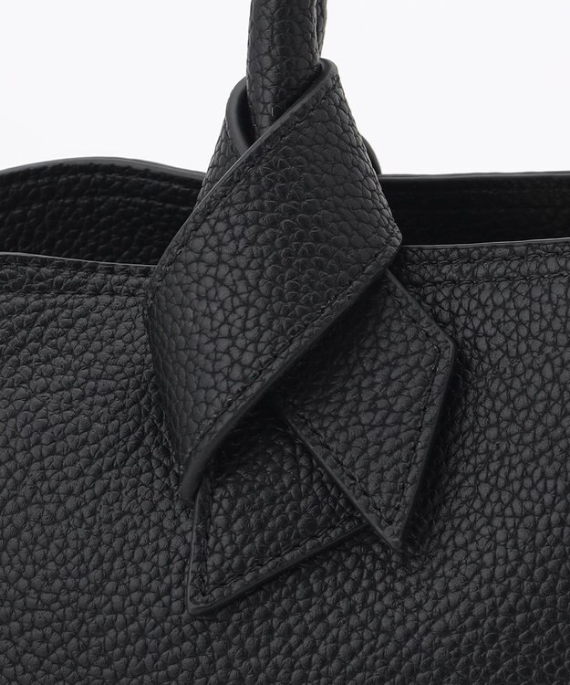 LA BAGAGERIE 【maison vert】 【軽量】リボンワイド２WAYショルダー ブラック