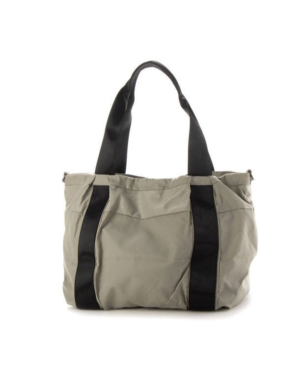 Y'SACCS 【Y’SACCS vous et】ワイドハンドル2wayトート ライトグレー