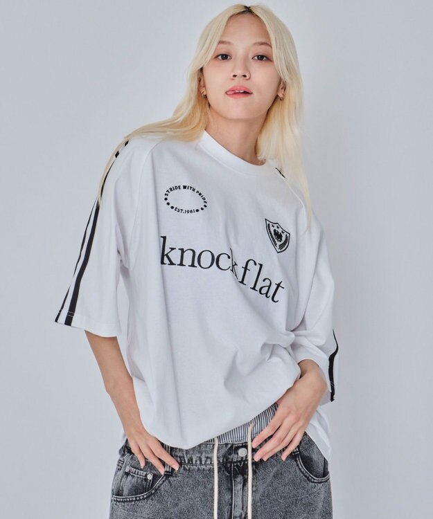 WEGO 【ユニセックス着用ITEM/MLサイズ展開】ヘビーウェイトゲームロゴBIG　T（SS） ホワイト