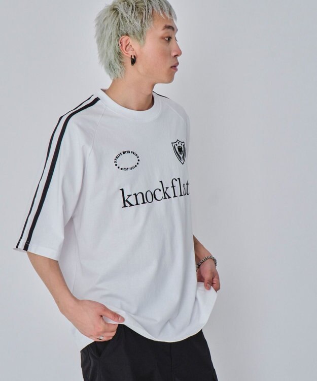 WEGO 【ユニセックス着用ITEM/MLサイズ展開】ヘビーウェイトゲームロゴBIG　T（SS） ホワイト