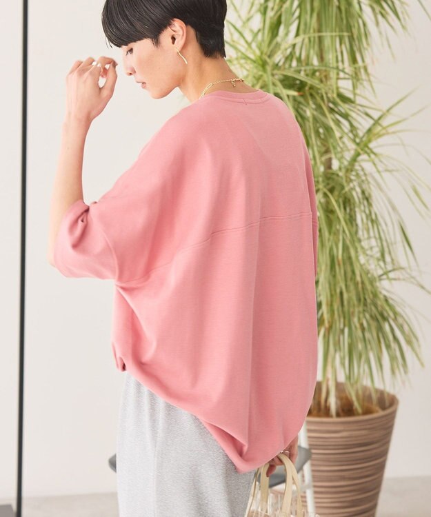 AMERICAN HOLIC 【新色追加】【接触冷感】コクーンシルエットカットソー Pink