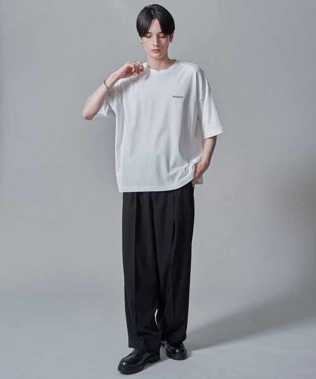 WEGO ARTCOLLECTIONプリントT（SS） ホワイト