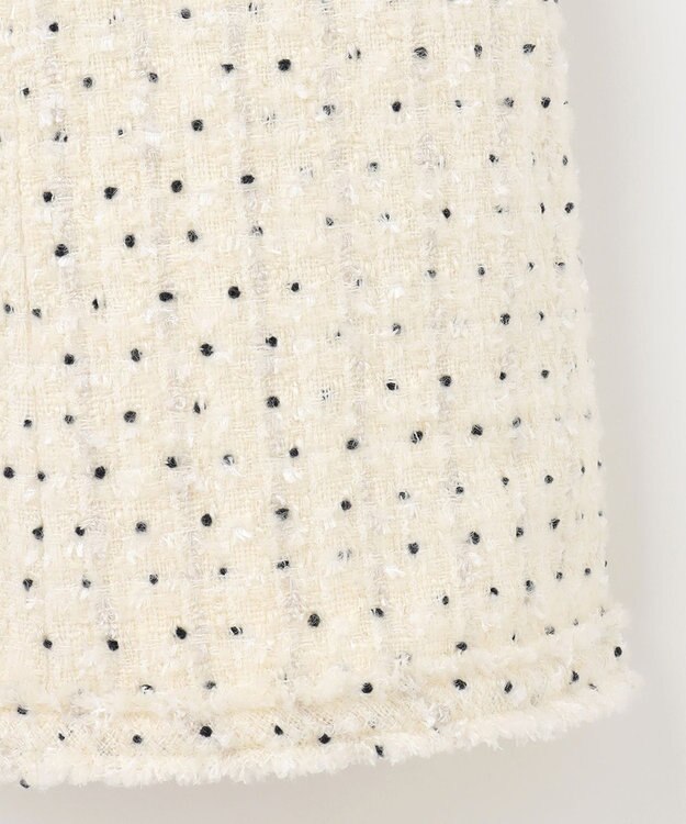 TOCCA 【消臭】SWEET TWINKLE ツイードコート アイボリー系