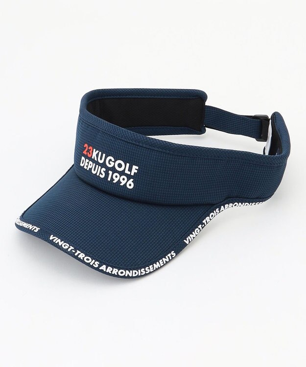 23区GOLF 【UNISEX】サーフニット サンバイザー ネイビー系