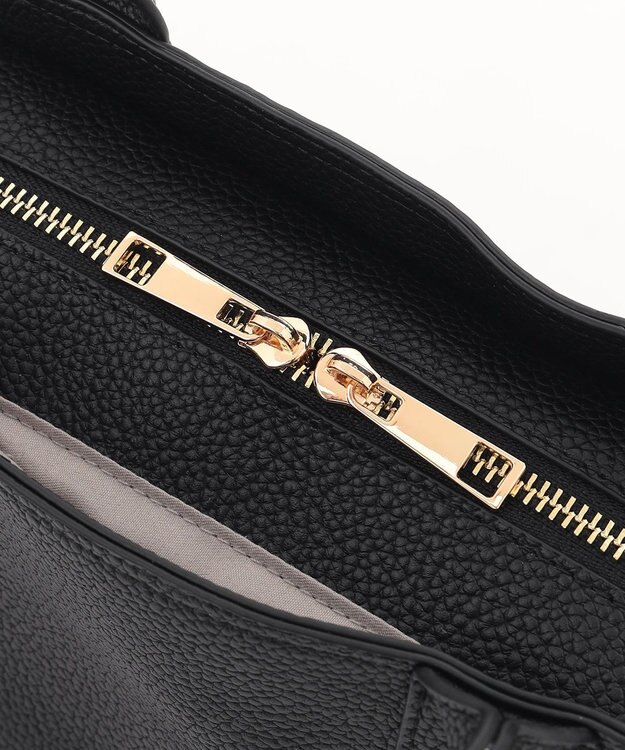 LA BAGAGERIE 【maison vert】 【軽量】リボンワイド２WAYショルダー ブラック