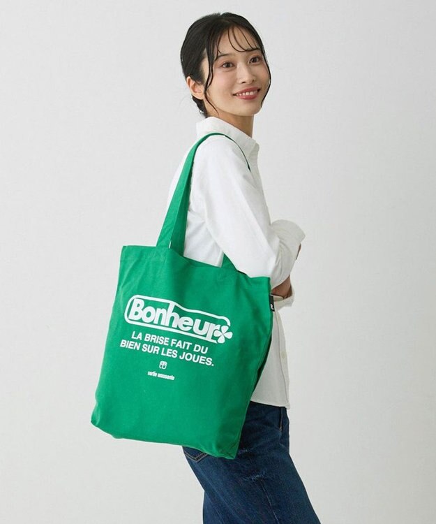 ROOTOTE 1086【A4サイズ収納】SC.トール.リサイクルコットン-A 05：グリーン