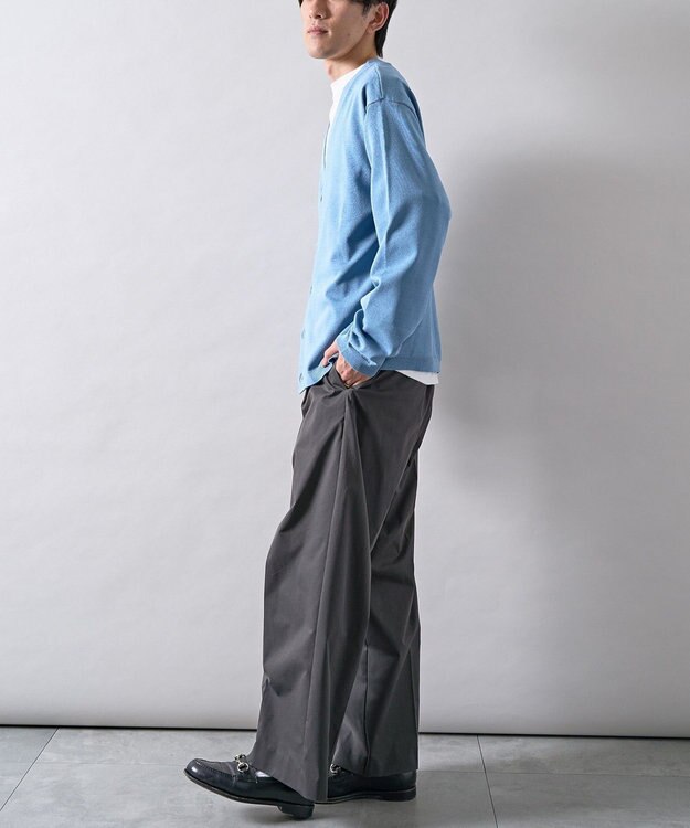 CRAFT STANDARD BOUTIQUE ドライニットカーディガン Grayish Blue