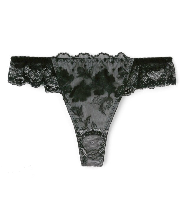 San-ai Resort（三愛水着楽園） エレガントコレクション  【2412】 Tバックショーツ ブラック