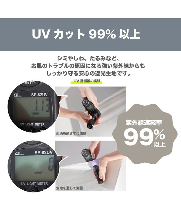 MOONBAT 【大きめ】晴雨兼用日傘 自動開閉 無地／一級遮光 遮熱 UV ワイド58cm ネイビーブルー