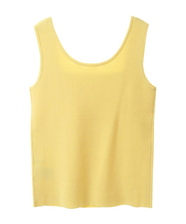 AMERICAN HOLIC 総針スクエアタンクトップ Lemon Yellow