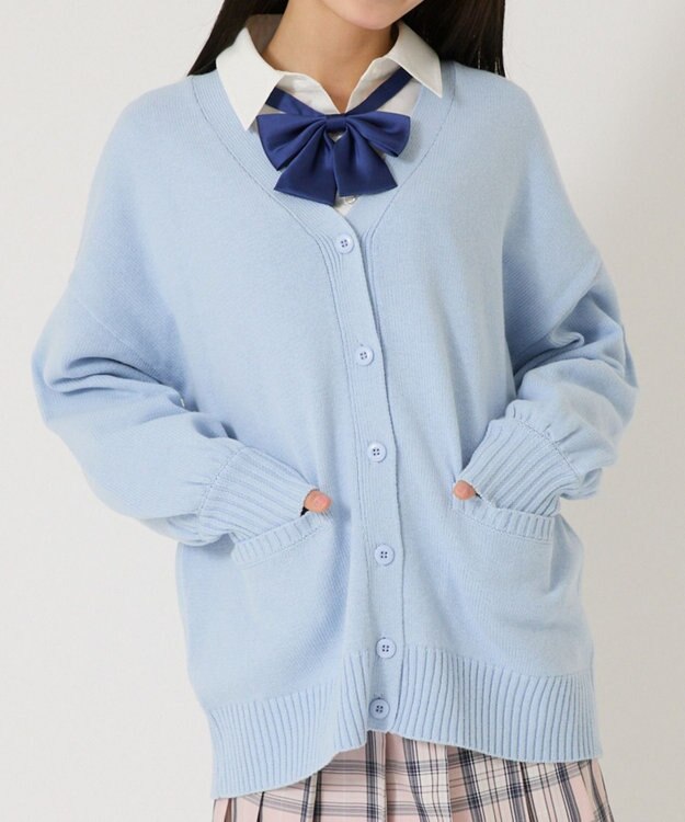 WEGO 【SCHOOL ITEM】ニットカーディガン 柄2