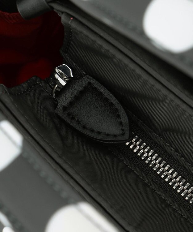 Y'SACCS 木村多江×Y'SACCS Polka Dots ミニバッグ グレー×ホワイト