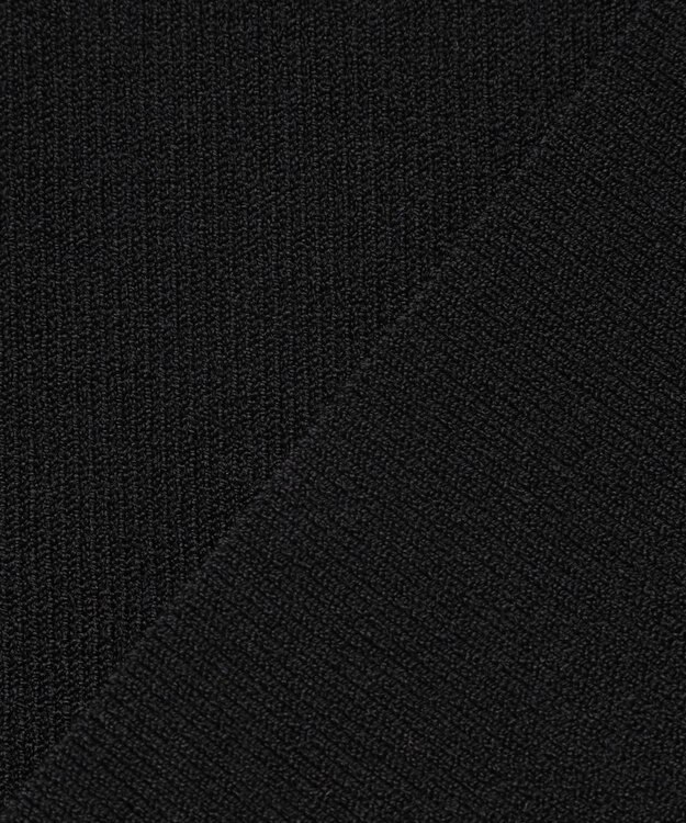 BEIGE， LAURA / ドライタッチ ストレッチショートスリーブニット Black