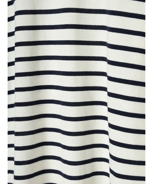 CRAFT STANDARD BOUTIQUE ボーダーサイドスリットプルオーバー Border Ivory