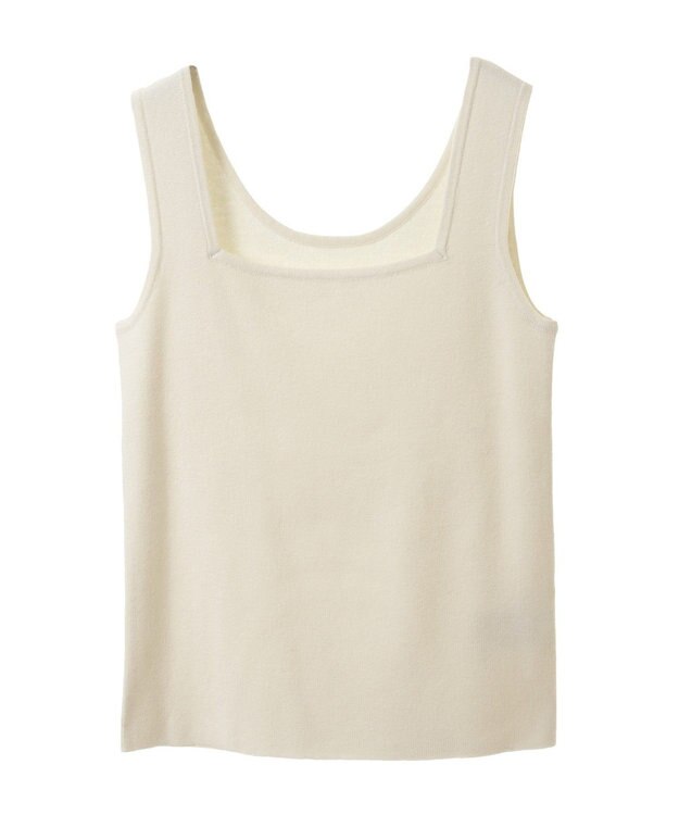AMERICAN HOLIC 総針スクエアタンクトップ Ivory