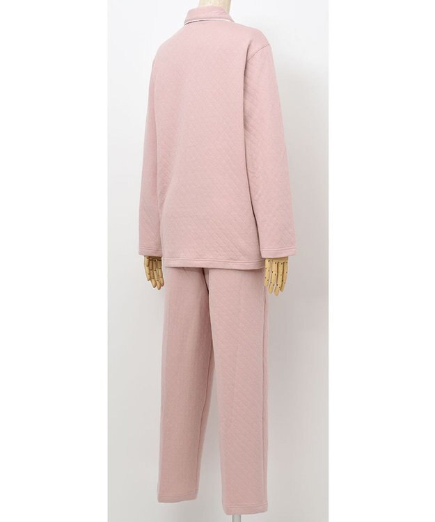 ワコール／睡眠科学 【ふわごころ（R）パジャマ】 長袖・長ズボン しっとりなめらか ふわふわ触感 YDW420 睡眠科学／ワコール ピンク