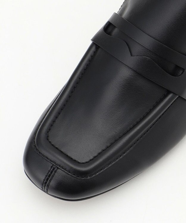 JOSEPH レザーローファー Black