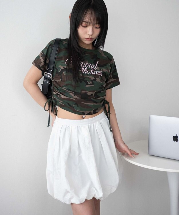 WEGO ロゴサイドドロストちびT 柄1