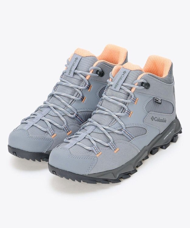 Columbia Columbia/ セイバー シックス ミッド アウトドライ /コロンビア Tradewinds Grey、 Bright Nectar