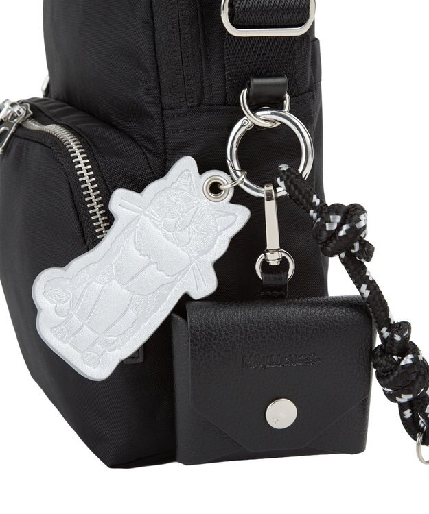 ACE BAGS & LUGGAGE HAyU × ace. フィカス ショルダーバッグ 19101 ハユ ブラック