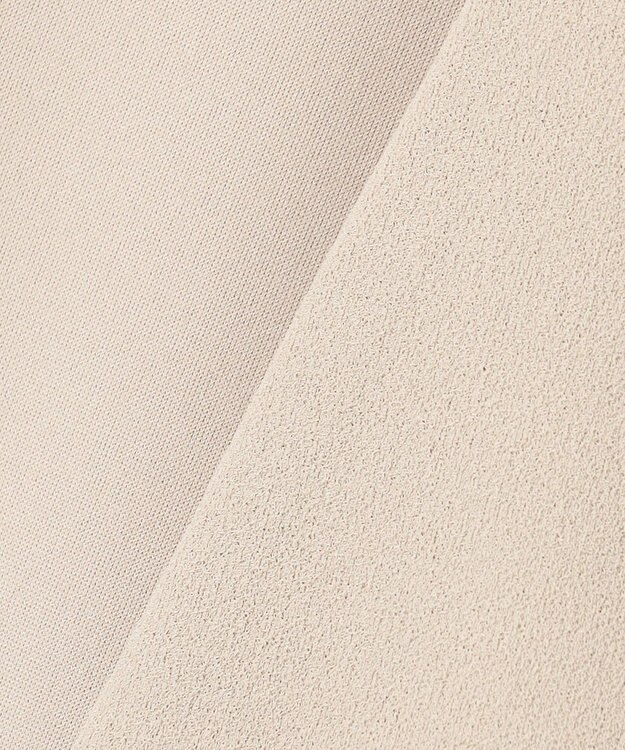 ANY 【洗濯機可】カットジョーゼットジレ サンドベージュ