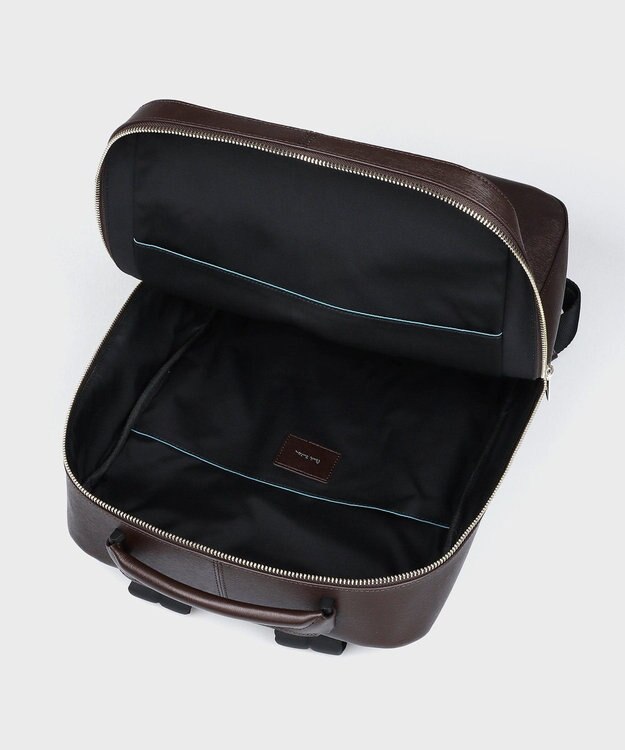 Paul Smith ストローグレインレザー リュック ダークブラウン