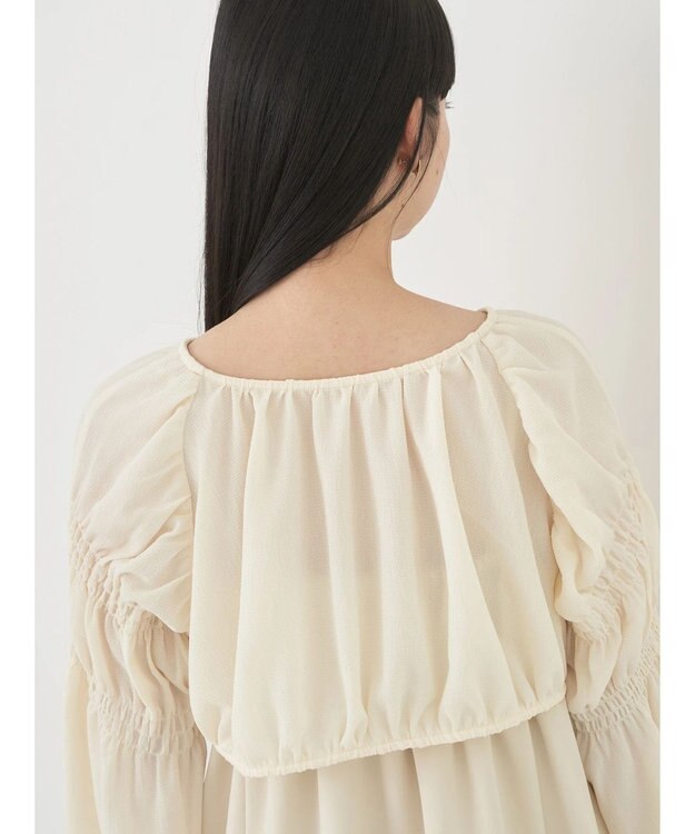 earth music&ecology ＳＥＴ２点ボレロ＋キャミワンピース Ivory