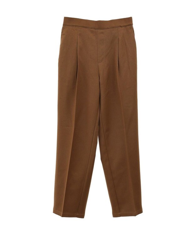 earth music&ecology テーパードパンツ Camel