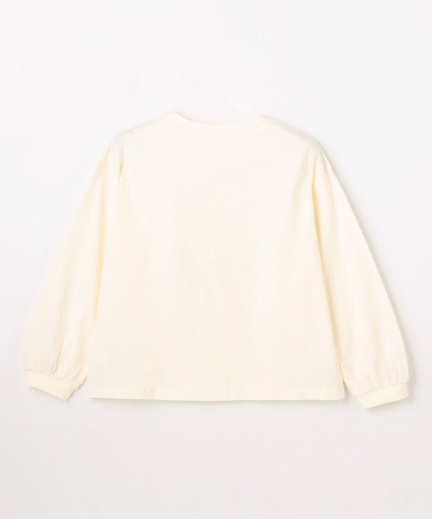 ANY KIDS 【綿100%】ネコアソート 長袖Tシャツ エクリュ