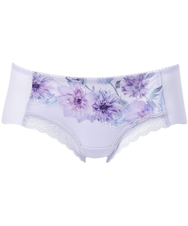 WACOAL ボーイレングス ショーツ 【ハグするブラ】 BXB478とペア はきこみ丈あさめ アウターにひびきにくい(後ろ裾) レディース PXB678 /ワコール パープル