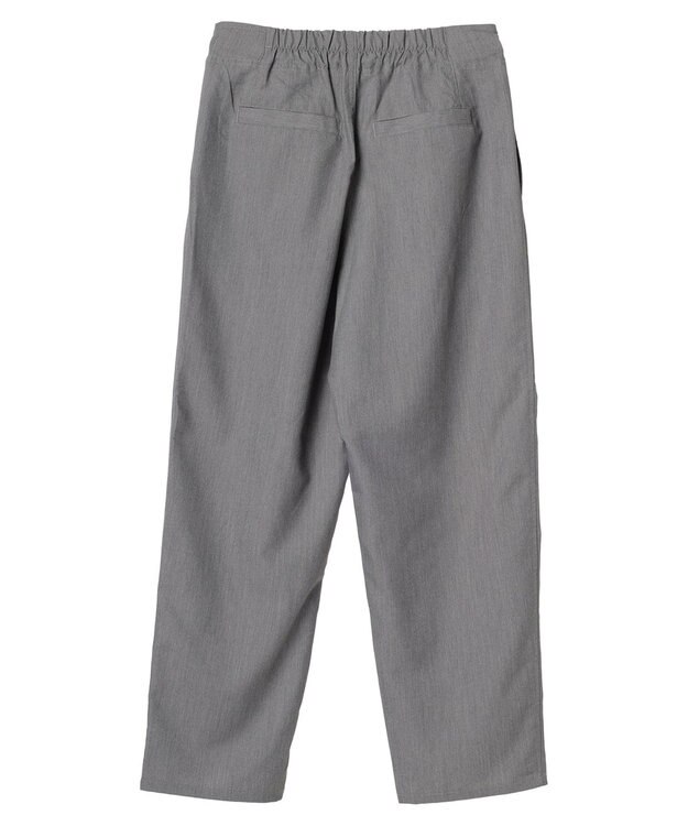 Green Parks ・ＥＬＥＮＣＡＲＥ　ＤＵＥ　センターシームタックパンツ Gray