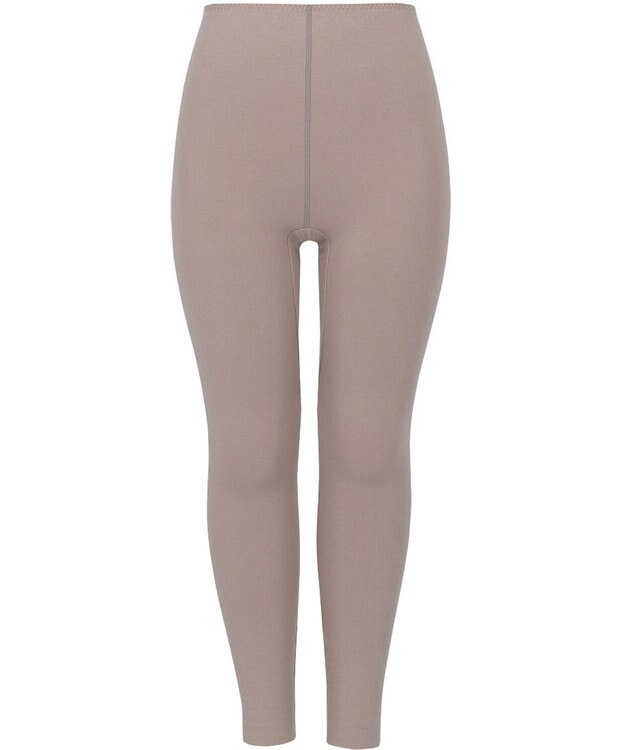 Wing あったかインナーボトム 綿100％(肌側) アウターにひびきにくい ムレにくい 【綿の贅沢 ここちフラット】 足首丈 秋 冬 ER4873 ウイング／ワコール ブラウン