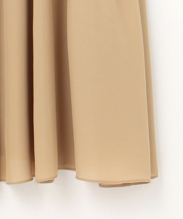 自由区 L 【17号サイズまで展開・カタログ掲載】ソフトシルクビエラ ワンピース ベージュ