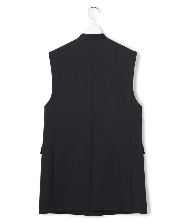 ICB L 【先行予約】 ハイツイストダブルクロス ノーカラージレ ネイビー