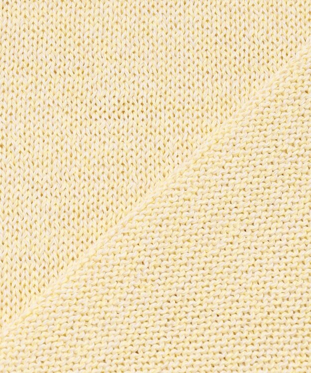 23区 L 【先行予約】コットンギマムリネ チュニック ニット イエロー系