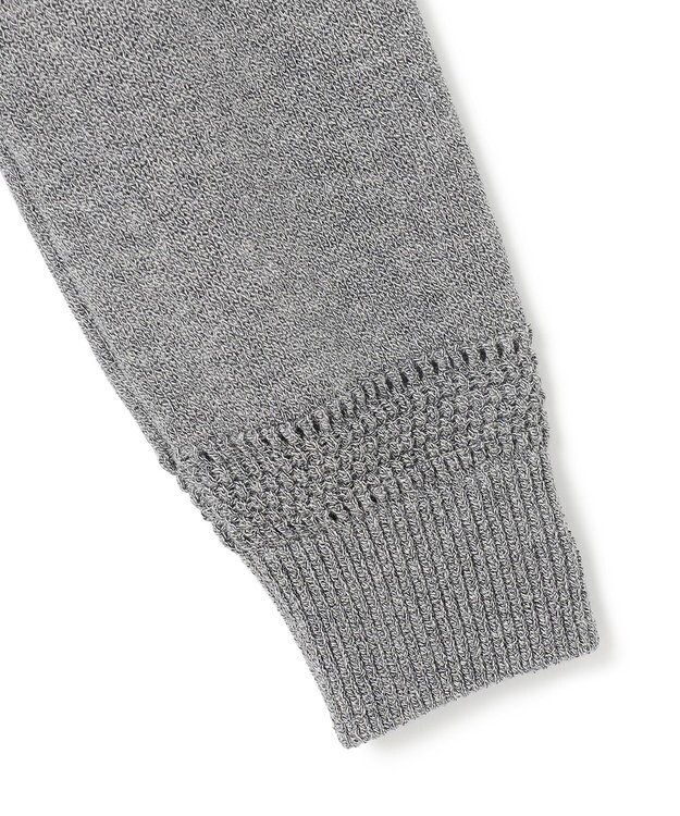 JOSEPH HOMME 【洗える】ハイツイストコード　クルーネックニット グレー系