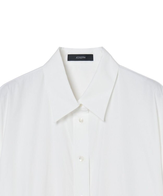 JOSEPH 【WEB＆OUTLET限定・洗える】ポプリンシャツ White